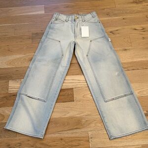 Ulla Johnson Light Blue Olympia Jean Denim Pants